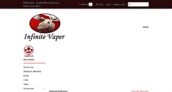 Desktop Screenshot of infinitevaper.com